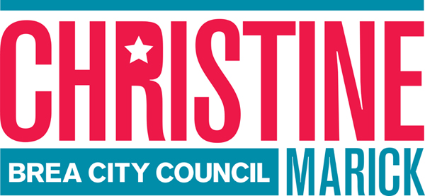 Re-Elect Christine Marick for Brea City Council Logo